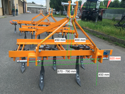 5 tinder kultivator 120cm bred for traktorer som kubota iseki mod de 120 5