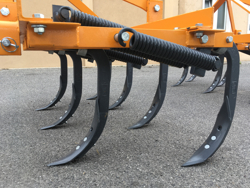 7 tind kultivator bredde 140cm til jordforberedelse og fjernelse af ukrudt mod de 140 7