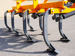 7 tinde kultivator med gåsefod skær arbejdsbredde 165cm kultivator for traktor mod de 165 7 v