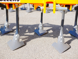 7 tinde kultivator med gåsefod skær arbejdsbredde 165cm kultivator for traktor mod de 165 7 v