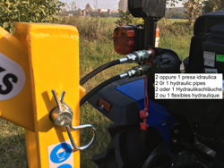 hydraulisk kran for små traktorer el 200