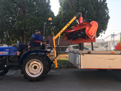 hydraulisk kran for små traktorer el 200