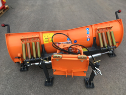 frontal sne blad med universel plade til traktor ln 220 a