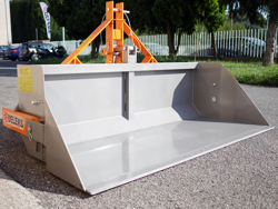 manual transport skovl med dump for traktor prm 200 h