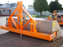 manual transport skovl med dump for traktor prm 200 h