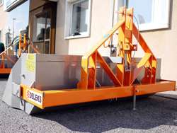 manual transport skovl med dump for traktor prm 200 h