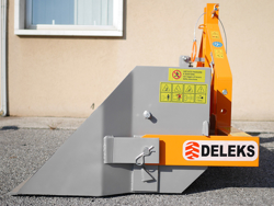 manual transport skovl med dump for traktor prm 200 h