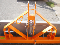 manual transport skovl med dump for traktor prm 200 h