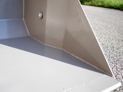 manual transport skovl med dump for traktor prm 200 h