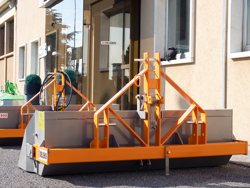 manual transport skovl med dump for traktor prm 200 h