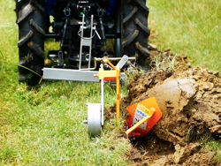 single plov til traktorer som kubota eller iseki dp 16