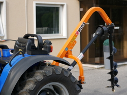 jordbor for traktor med pto aksel mod l 50