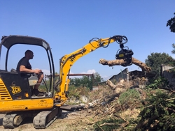skovklo for minigravemaskine og skovbrug krane dk 10 gr 10