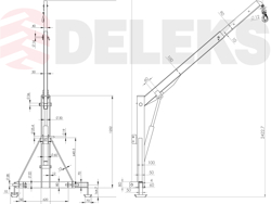 hydraulisk kran for traktor el 500