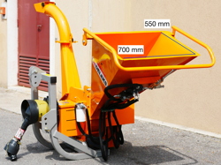 bio tromle flishugger til traktor dk 1300