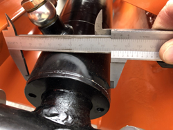 skovklo med fast pendulerende rotor for minigravemaskiner og skovbrug krane dk 16 gr 30f