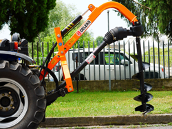 jordbor for traktor med hydraulisk system l 50h