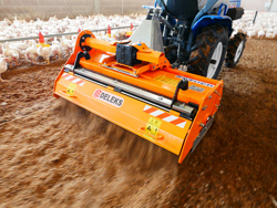 fræse til blanding af fjerkræ underlag pavo 120