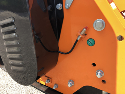 slagleklipperen betepusder med justerbar sideforskydning for traktorer toro 240