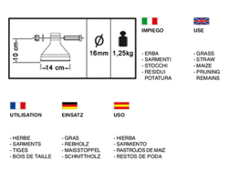 slagleklipper til mini gravemaskine 80cm hydraulisk kratknuser mod arh 80
