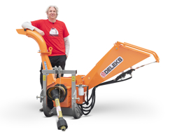 bio tromle flishugger til traktor dk 1300