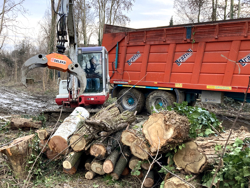 skovlo for minigravemaskiner skovbrug krane og gødsel lastning dk 16