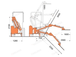arm klipper til traktor airone 160 tr