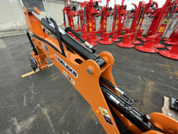 universal bagmontered rendegraver med skovl til traktor mod drs 2000