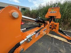 universal bagmontered rendegraver med skovl til traktor mod drs 2000