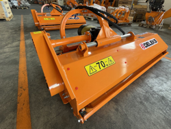 slagleklipper med hydraulisk sideforskydelse på traktorer mod jaguar 170
