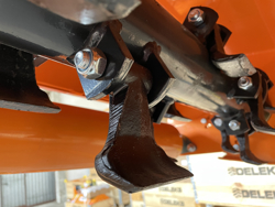 slagleklipper med hydraulisk sideforskydelse på traktorer mod jaguar 170