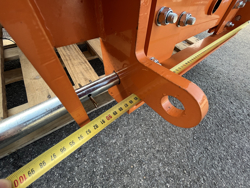 frontal sne blad med 3 punkt fæste til traktor ln 200 c