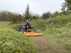 slagleklipperen 160cm betepudser med justerbar sideforskyvning til traktorer med 40 70hk leopard 160 sp