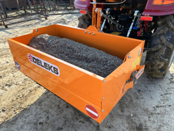 manual transport skovl med dump for traktor bucket 140