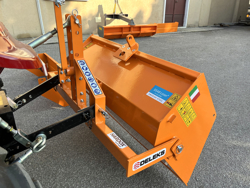 manual transport skovl med dump for traktor bucket 140