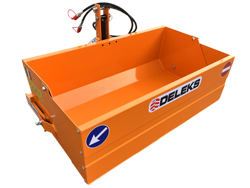 manual transport skovl med dump for traktor bucket 140 h l