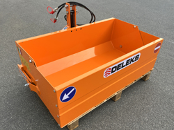 manual transport skovl med dump for traktor bucket 140 h