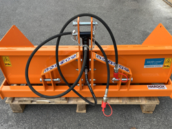 manual transport skovl med dump for traktor bucket 140 h