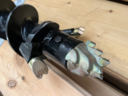 ekstra spids 15 cm til jordbor med knive zhd 245/305