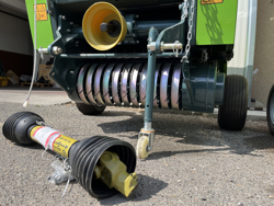 mini  ballepresser til traktor 870