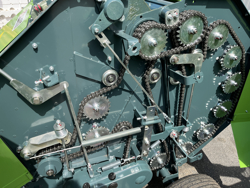 mini  ballepresser til traktor 870