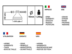 slagleklipper til mini gravemaskine 120cm hydraulisk kratknuser mod arh 120