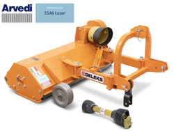 slagleklipper til kompakt traktorer 120cm lince 120 lateral