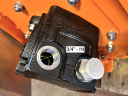 slagleklipper til mini gravemaskine 100cm hydraulisk kratknuser mod arm 100