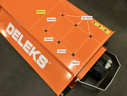 slagleklipper til mini gravemaskine 120cm hydraulisk kratknuser mod arm 120