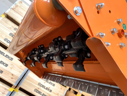 slagleklipper med hydraulisk sideforskydelse på traktorer mod jaguar 130