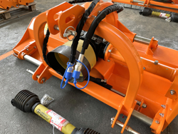 slagleklipper med hydraulisk sideforskydelse på traktorer mod jaguar 130