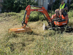slagleklipper til mini gravemaskine 100cm hydraulisk kratknuser mod ar 100