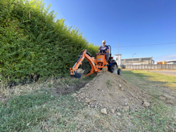 minigraver til universal kompakt traktor drs 1000