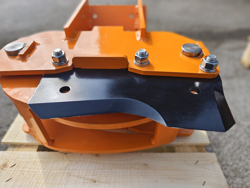 hydraulisk skovklo greb til minigraver model cf 10